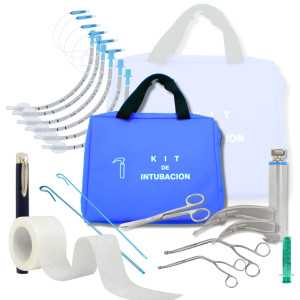 Kit intubacion Completo Estuche Azul
